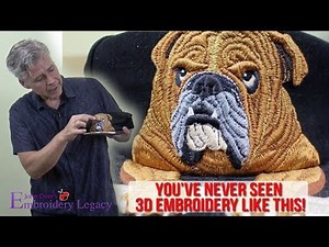 UNBELIEVABLE 3D PUFF FOAM HAT EMBROIDERY! Sew and Tell