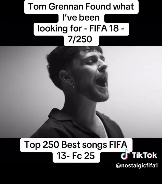 Tom Grennan's 'Found What I've Been Looking For' in FIFA 18