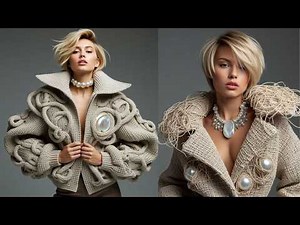 I asked AI to create a knitted collection... The result will amaze you!