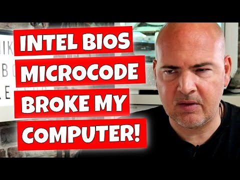 NEW Intel Microcode BIOS FIX BROKE My Computer ASUS Z790 TUF Gaming WiFi BTF