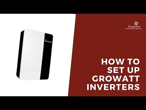How to Set Up Growatt Inverters
