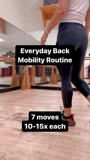 23K views · 328 reactions | EVERYDAY BACK MOBILITY ROUTINE // Try...