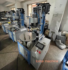 [Hot Item] 360 PLC Servo Control Paper Tube Curling Machine Semi Automatic Six Stations Crimping Machine Paper Can Curling Machine