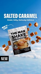 Why choose The Man Shake? 🥤 ✔️ 30g of high-quality protein to keep you feeling full for longer. ✔️ Low sugar to support your weight loss goals. ✔️ A full meal replacement that's so simple - just shake and go. ✔️ Formulated to help you lose the beer gut without giving up the beers. Now available in NEW Salted Caramel – sweet, salty, seriously delicious. The shake that works as hard as you do. | The MAN Shake