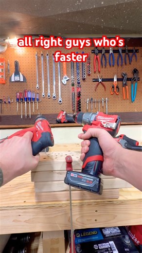 Which is faster, the Milwaukee installer or drill #tools #toolreview #milwaukeetools #m12 #drill