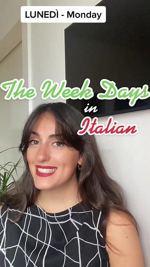 The Week Days in Italian. I giorni della settimana in italiano. #giornidellasettimana #weekdays #languages #languagelearning #languagelesson #elisasitalianschool #learnitalian #italianlessons #learningitalian #italianteacher #italianwords #everydaywords #italianexpressions #italianoparabrasileiros #aprenderitaliano #apprendreitalien #italienishlernen #italianpronunciation