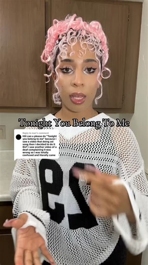 Lena Vernice on Instagram: "here’s a breakdown of the song. I also made two covers- one in ASL, and the other is SEE so you can see the differences with the correct signs Nails by @veronique_presson_nails #tonightyoubelongtome#tutorial#asl#see#esl"