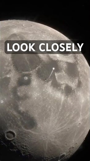 What Moved Across the Moon?