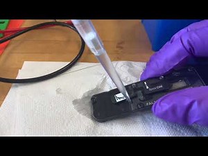 Flushing the Nanopore minION Spot-ON Flow Cell Rev D, no instructions