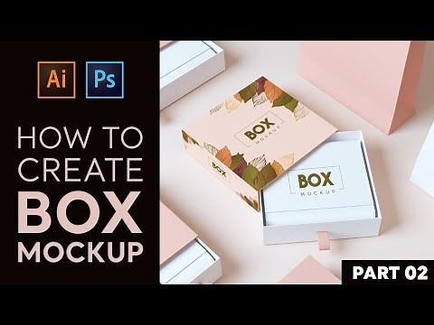 How to Design Box Mockup | Box Layout Design | Adobe Photoshop CC | Part 2