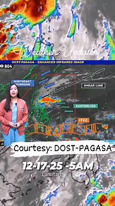 12K views · 118 reactions | Weather Update - Apat na Weather System ang nakakaapekto ngayon sa bansa | Dec. 17, 2025 #followersreels #maginghandaatligtas | Weather Updater | Facebook