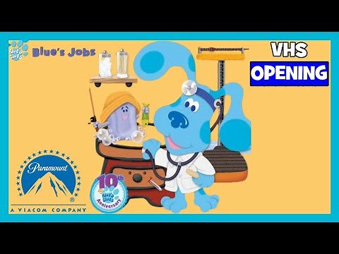 Opening to Blue's Clues: Blue's Jobs 2006 VHS | Blue'sClues&TheWigglesFTW