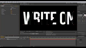 Text Wirte On Effect - After Effects Quick-Tip #1