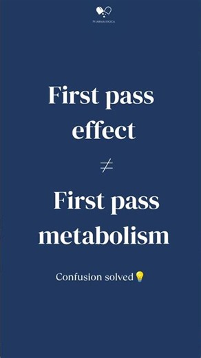 Confused between First-Pass Effect and First-Pass Metabolism?||PharmaLogica💊📚#BPharm#Pharmacology