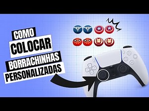 How to attach custom rubber pads to your PS5/PS4 controller (analog button protector)