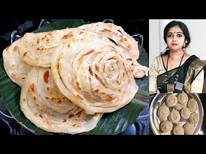 Easy kerala Parotta/Less Oil/How To Make Home Made Parotta Recipe...