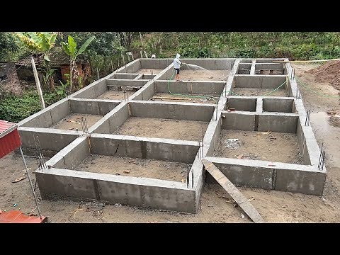 Amazing Techniques Construction For The Most Solid Reinforced Concrete Platform You Must See