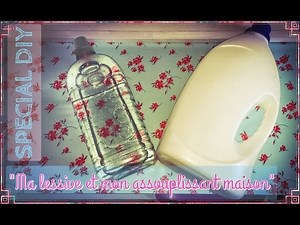 [DIY Special No. 4] “My homemade laundry detergent and fabric softener”