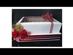 DIY Wedding Gift Box / Gift Box Ideas