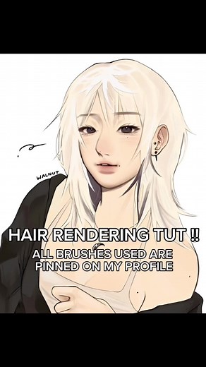 Hair Rendering Tutorial | Step-by-Step Digital Art Guide