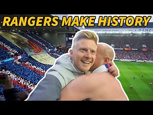 🤯 THE BEST ATMOSPHERE YOU'LL EVER SEE!!!!! Rangers 3-1 RB Leipzig, Europa League Semi Final Vlog