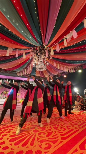 Pakistani Brothers Dance Celebration with Mehndi
