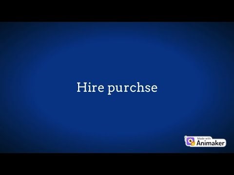 Maths Lit | Hire purchase