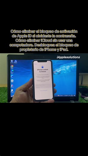 Cómo eliminar el bloqueo de activación de Apple ID si olvidaste la contraseña. Cómo eliminar iCloud sin usar una computadora. Desbloquea el bloqueo de propietario de iPhone y iPad. #icloud #appleid #iphonetips #desbloqueo #trucos