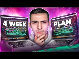 How to Become a FULL TIME Video Editor | 4 WEEK PLAN!!!