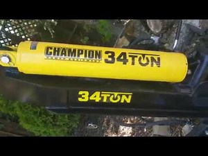 Simple Quick Instructions for 34 Ton Log Splitter