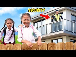 ALUNA AND AMANDA TRIP SCHOOL UNTIL SECURITY CHASES!!