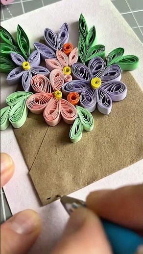 DIY Flower Card Idea🌸 Simple & Elegant Card Tutorial 💕🫶🏻