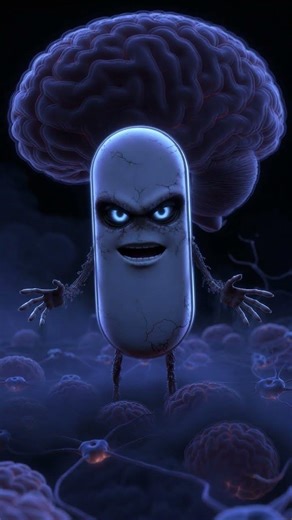 Sleeping Pills = Hidden Addiction 😨 Brain Damage Reality #Shorts #facts #healthshorts