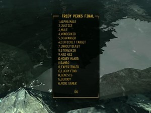 Fredys Perks Final file - Fallout 3