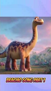 Brachiosaurus Kids Song 🦕🎵 | Fun Dinosaur Song for Children – Happy Dino Song to Sing Along