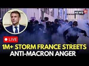 Paris Protests LIVE | Clashes Broke Out Between Police and Protesters | Anger Against Macron | N18G