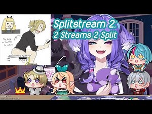 Luca suffers when the cursed toilet meme comes up on Selen's 500k stream【NIJISANJI EN】