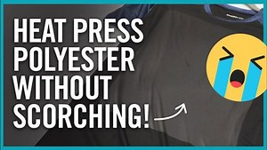 How To Heat Press On Polyester | Videos | Transfer Express