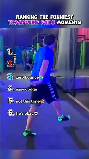 Ranking The Funniest Trampoline Fails Moments 🤣🤣