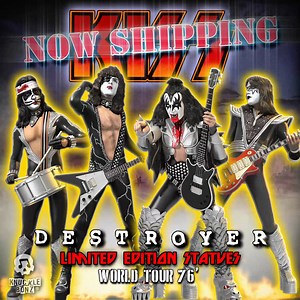 🚨 Pre-Orders have started to ship for the KISS Destroyer Rock Iconz! 🚨 Keep an eye on your email for tracking over the next couple of weeks! 👀📦 https://knucklebonz.com/collections/kiss | KnuckleBonz Rock Iconz