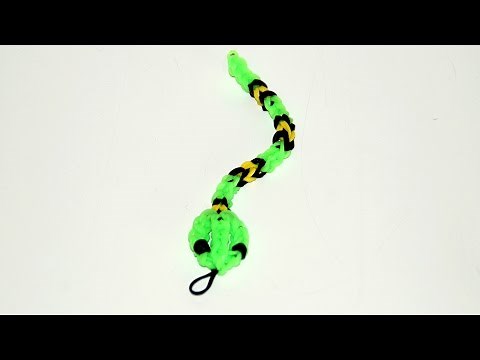 Loom Bandz - Rainbow Loom - Schlange, Anleitung deutsch