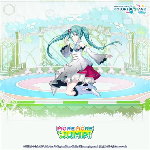 7.4K views · 299 reactions | Jumping into the new year with this week's Character Roulette is MORE MORE JUMP! Let us know in the comments who you got.  | Hatsune Miku: Colorful Stage | Facebook