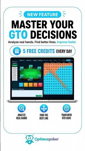 Don’t Miss the Best Free GTO Solver #pokerlife #fypシ #fypシ #instapoker
