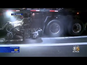 Caltrans Using New High-Tech Lane-Striping Machine