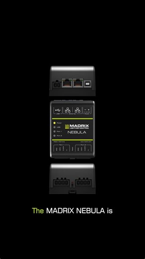 The MADRIX NEBULA is a versatile SPI decoder and LED pixel driver designed for controlling digital LEDs. One of its standout features is the ability to use two different protocols simultaneously at… | MADRIX