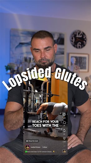 To fix glute imbalances, perform unilateral (single leg) exercises but skew the volume and do more sets for the weaker/smaller glute/leg. | Bret Contreras