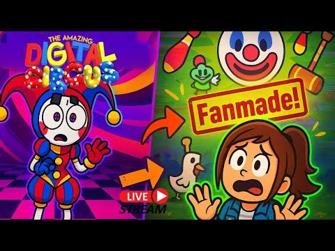 Wacky Wednesday 🎪 | Amazing Digital Circus FAN Games Chaos!