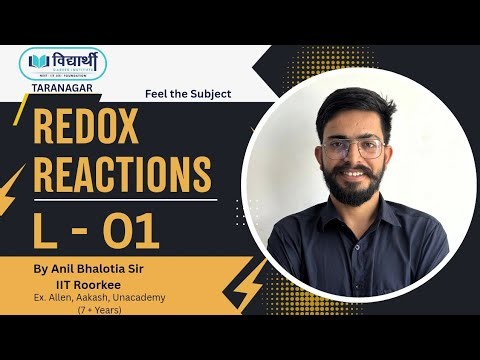 Redox Reactions L-01 | Chemistry Definitions of Oxidation & Reduction | How to Find Oxidation Number