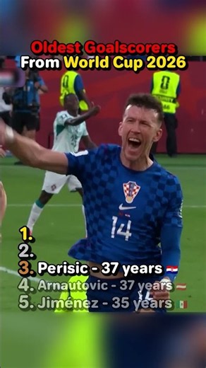 Oldest Goalscorers In World Cup 2026 History👴⚽