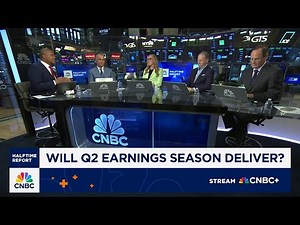 The 'Halftime' Report Investment Committee debate their expectations for q2 earnings season